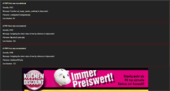 Desktop Screenshot of kuechendiscount.gfm-trend.de