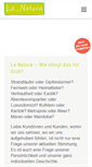 Mobile Screenshot of lanatura.gfm-trend.de